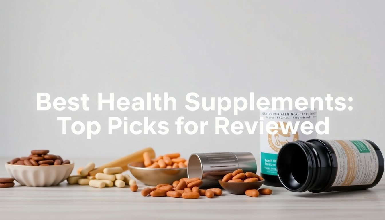 Best Health Supplements: Top Picks Reviewed
